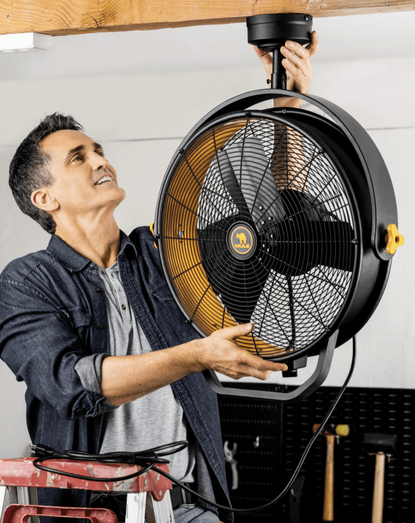 Beat the Heat with the MULE Garage Fan That’s Changing the Game